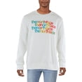 thumbnail image 1 of The North Face Mens Graphic Injection Crewneck Logo Sweatshirt X-Large Tnf White, 1 of 3