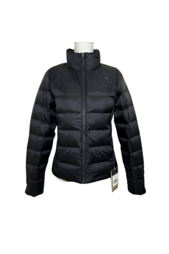 Minoqua Puffer Jacket Womens XS Black Flare Down Full Zip APP1003