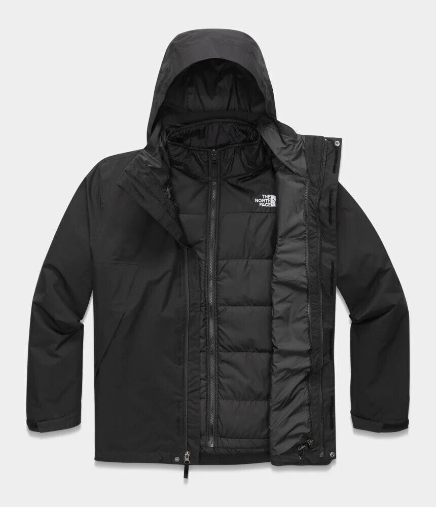 THE NORTH FACE  Triclimate Jacket The North Face Monte Bre Triclimate 2 NF0A52ANJK3 Men Black Hooded