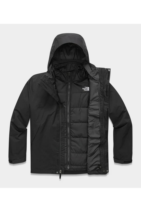 Monte Bre Triclimate 2 NF0A52ANJK3 Men Black Hooded Jacket ONF895 (Regular,XL)