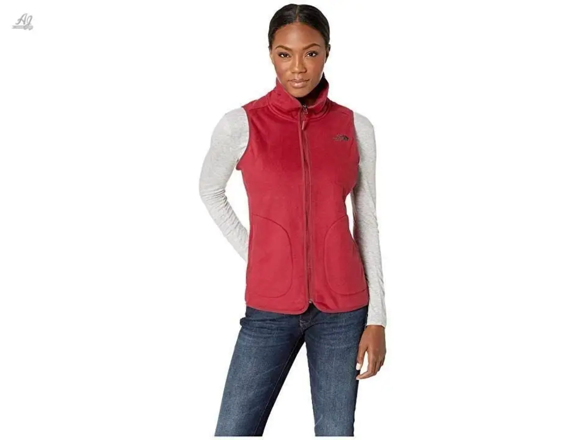 North face womens fleece vest best sale