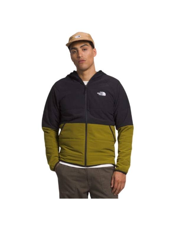Mountain NF0A7UPWKTI Men's Moss Black Full Zip Hoodie Small NCL33