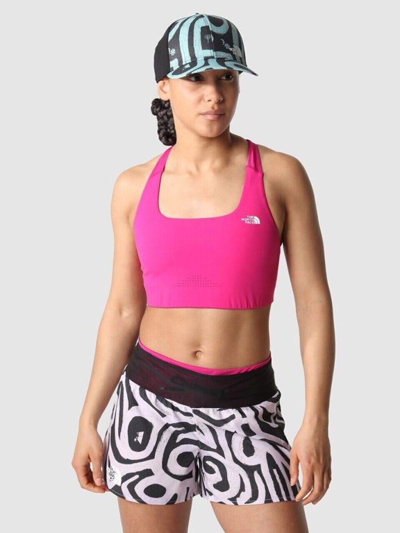 Movmynt Sports Bra Women's Small Fuchsia Pink Racerback JDM052 (Pink,S)