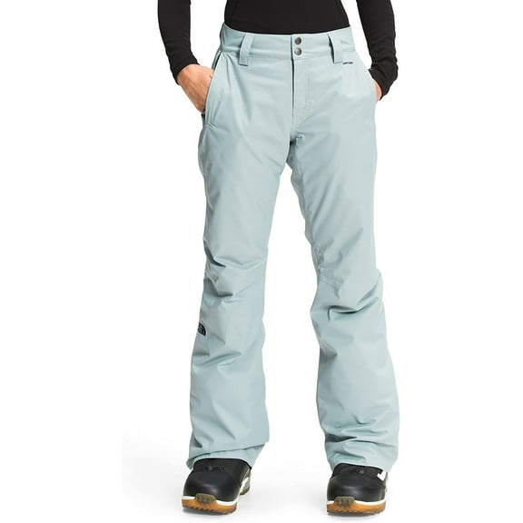 The North Face NF0A3M5J0LK Women's Silver Blue Sally Snow Pants Size XL RC232