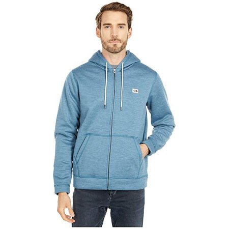 The North Face NF0A4QZBRZ1 Men Mallard Blue Sherpa Patrol Full Zip Hoodie DTF322 (Regular,L)