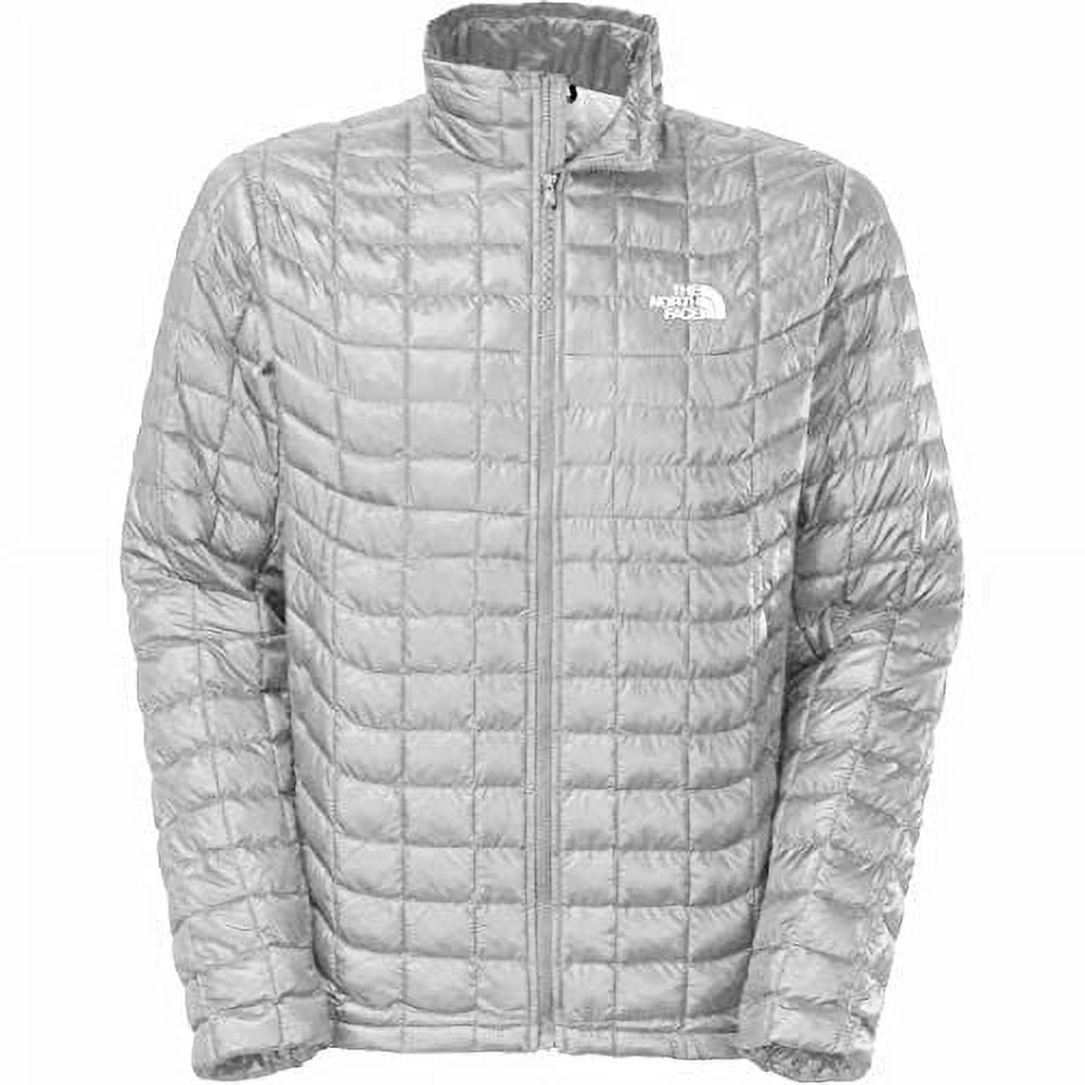 The North Face Men's Meld Gray Long Sleeve Puffer Jacket- NF0A55XG