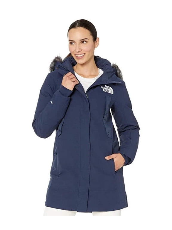 Outerboroughs Parka Jacket Womens 3XL Blue Full Zip Hooded ASM226