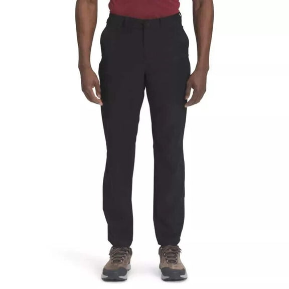 The North Face Paramount NF0A7WZEJK3 Pants Men's Black Polyester Snap Fly SGN853 (Black,40/Long)