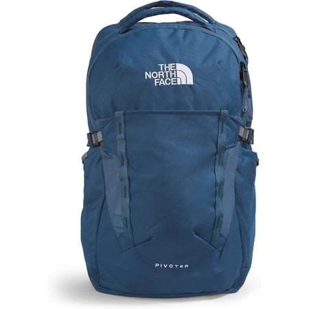 THE NORTH FACE Pivoter Everyday Laptop Backpack - NPF, Shady Blue/TNF White-NPF, One Size