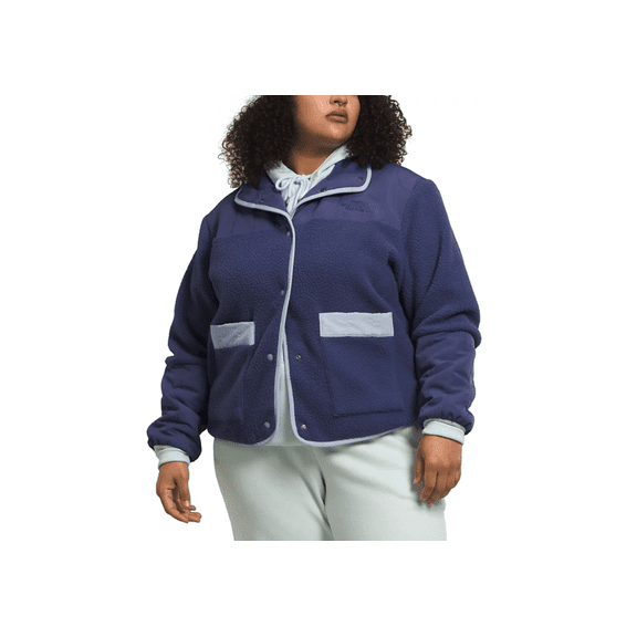 The North Face Plus Size Cragmont Snap-Front Fleece Jacket, 2X