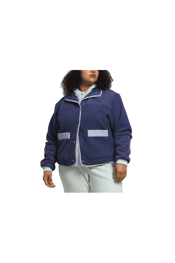 Plus Size Cragmont Snap-Front Fleece Jacket, 2X