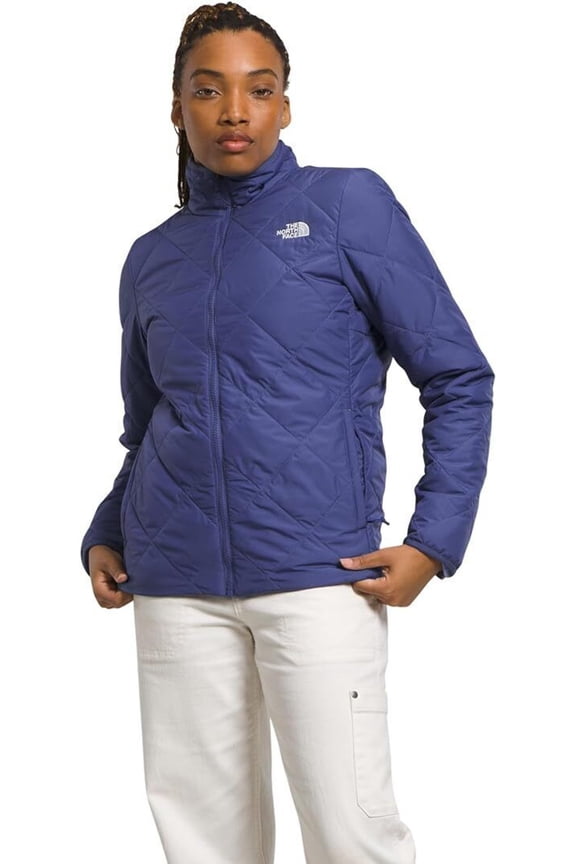 Shady Glade NF0A84J8KOR Women's Cave Blue Insulated Jacket SGN149 (Regular,L)
