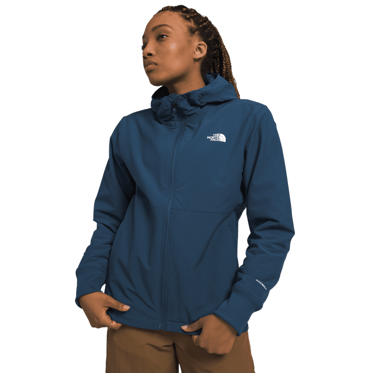 The North Face Shelbe Raschel Long Sleeve Hoodie for Ladies Shady Blue L Walmart