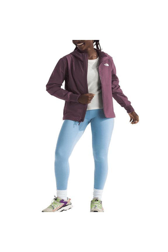 Shelbe Raschel Women's Fleece Outerwear Jacket, Water-Resistant, Fleece-Lined, WindWall Technology, Midnight Mauve, XXL, NF0A84JJ