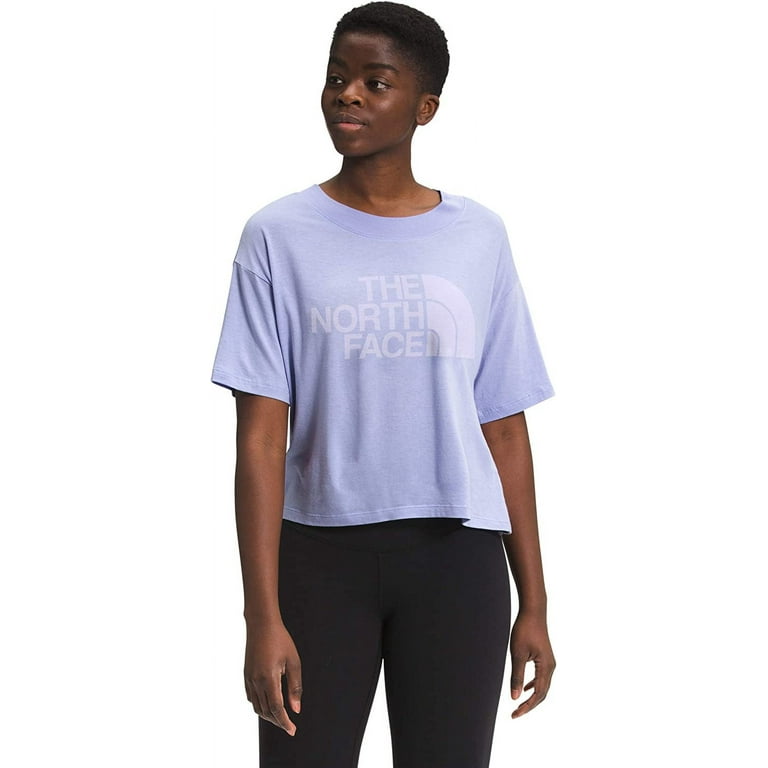 The North Face Short Sleeve Half Dome Cropped Tee Walmart