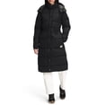 thumbnail image 1 of Water Repellent 600 Fill Power Down Longline Parka in Tnf Black , Size X-Small, 1 of 6