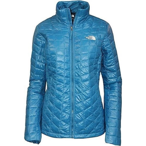 The North Face ThermoBall Eco Jacket Womens Medium Blue Quilted Insulated ASM247