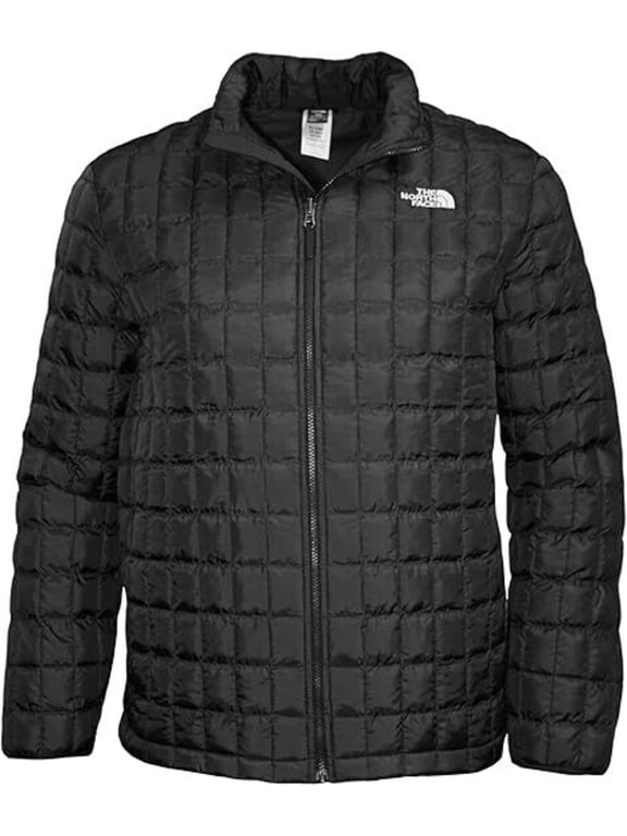 Thermoball Puffer Jacket Men M Black Full Zip Long Sleeve APP2799