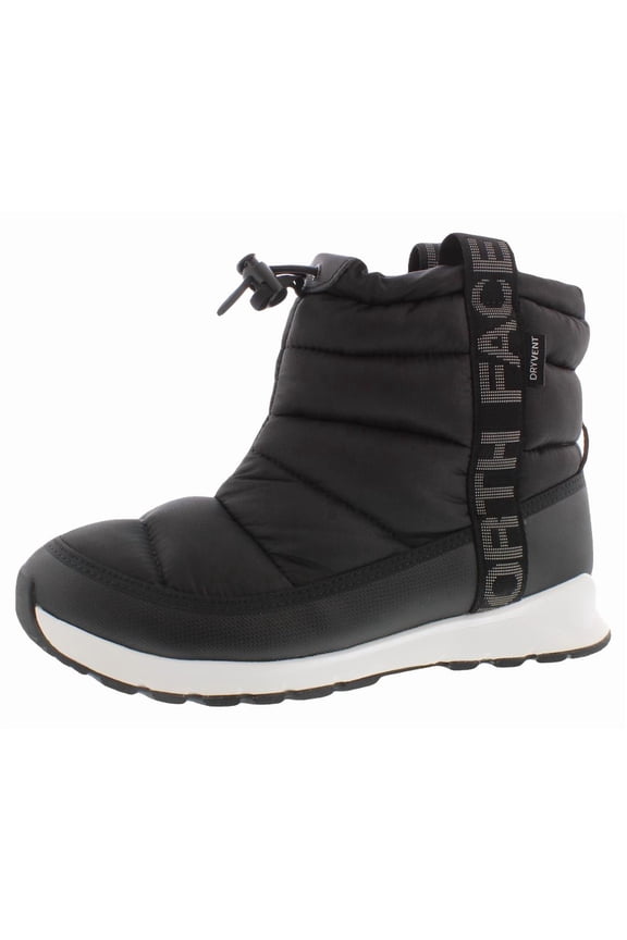Thermoball Pull On Waterproof Boot GS Girls Shoes Size 5, Color: Tnf Black/Tnf White