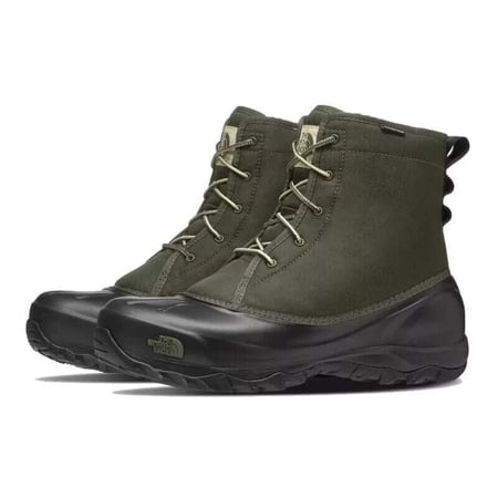 The North Face Tsumoru NF0A3MKSBQW Men US 14 Green Waterproof Duck Boots RHS2496