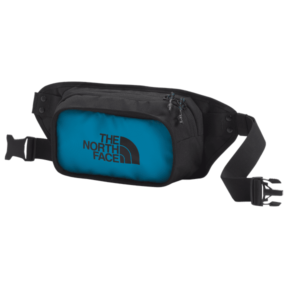 The North Face Unisex Hip Fanny Pack, Black/Banff Blue