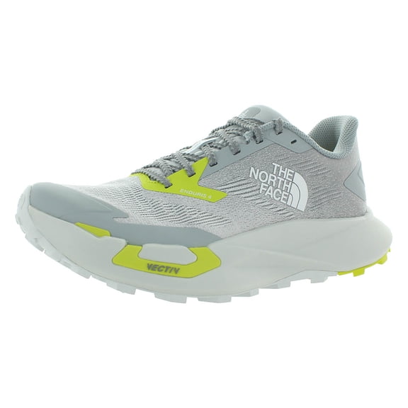 The North Face Vectiv Enduris 4 Mens Shoes Size 9.5, Color: High Rise Grey/Sulphur