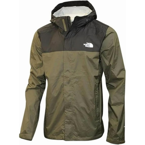 The North Face Venture 2 Jacket Men's Green Dryvent Waterproof Full Zip SGN1495
