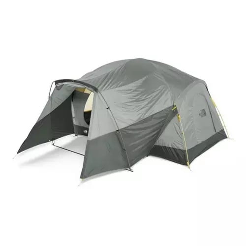 The North Face Wawona 8-Person Camping Tent, Agave Green/Asphalt Grey