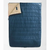 The North Face Wawona Bed Double 20°F/-7°C Rectangular Sleeping Bag, Shady Blue