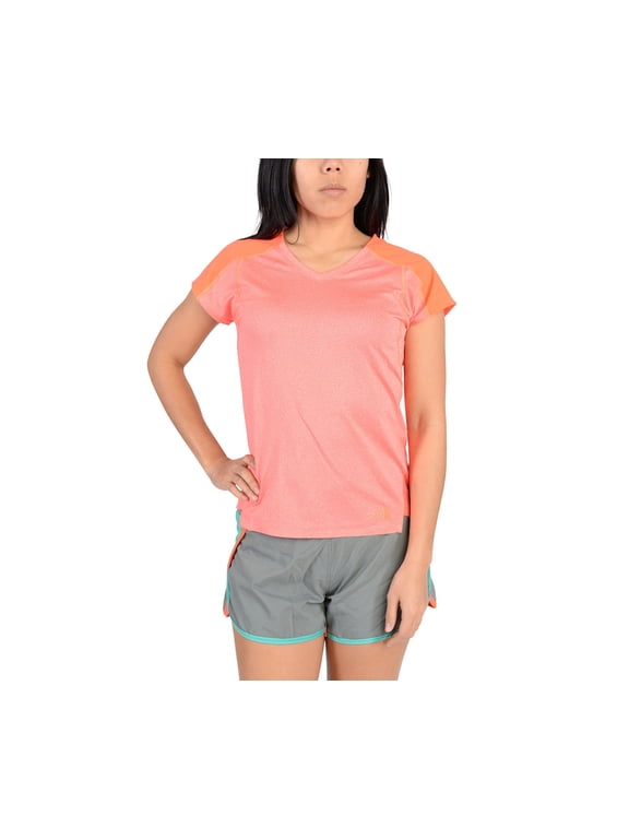 WoDynamis Short Sleeve Womens Knits & Tees Size S, Color: Coral