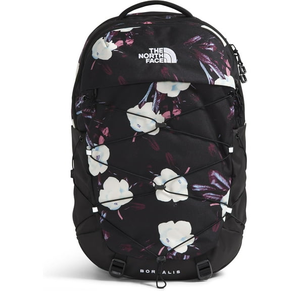 The North Face Women's Borealis Commuter Laptop Backpack, TNF Black Winter Flowers Print, One Size