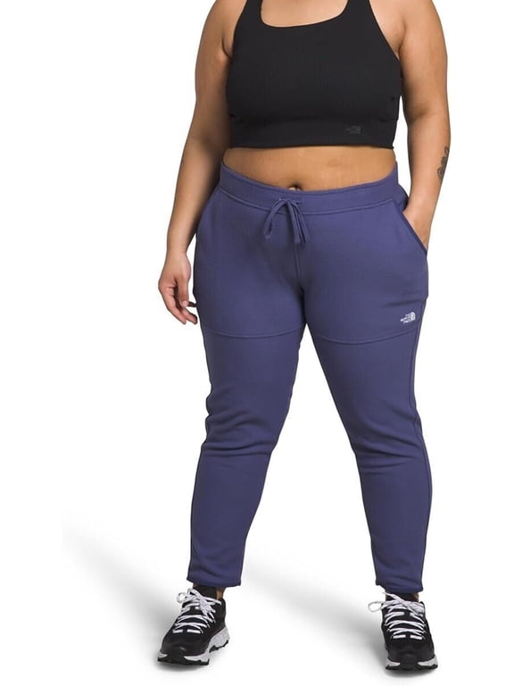 Women's Cave Blue Alpine Polartec 100 Joggers Pants SGN621 (Regular,XL)