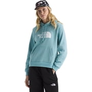 The North Face Womens Evolution Half Dome Hoodie - Adventure Ready Hood Adjustable Drawcord, Kangaroo Hand Pocket, Blue Eclipse, XX-Large