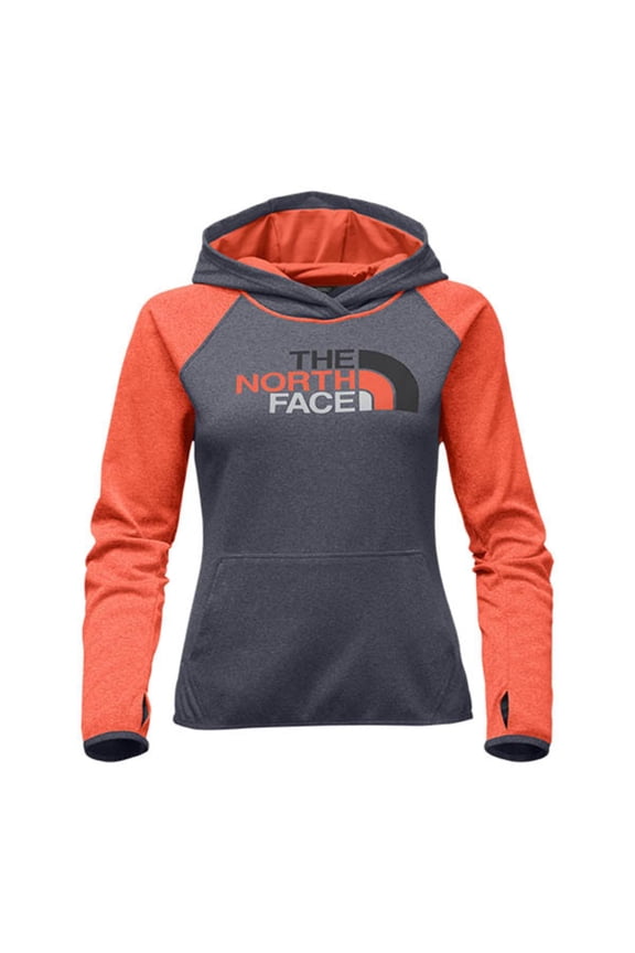 Women's Fave Half Dome Pull-Over Hoodie - Medium Grey Heather/Asphalt Grey Multi S