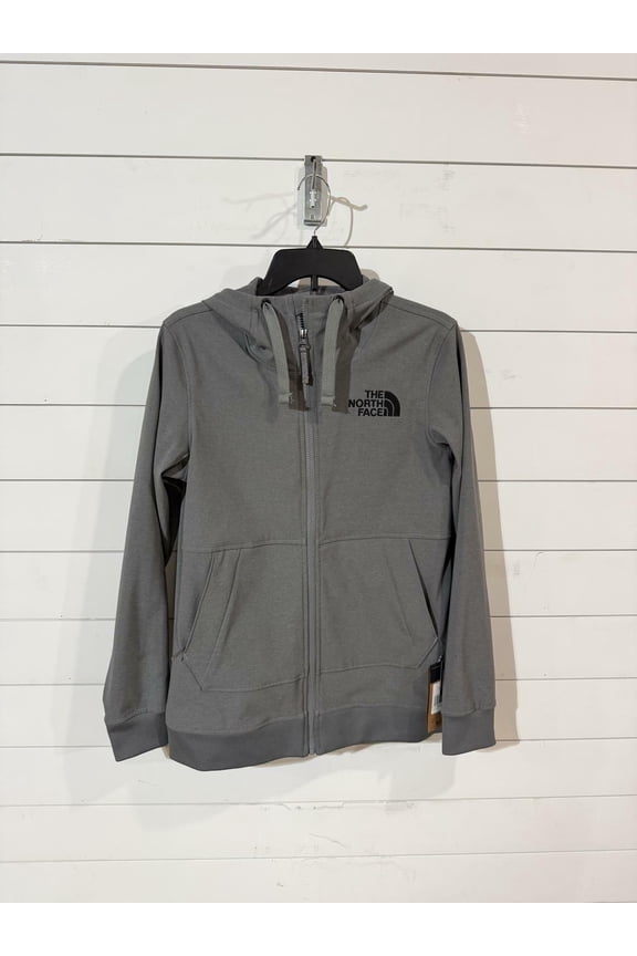 Women's Gray Full Zip Jacket Small S