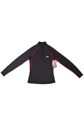 Women's Long-Sleeve Outdoor Baselayer Jacket (Black, X-Small, XS)