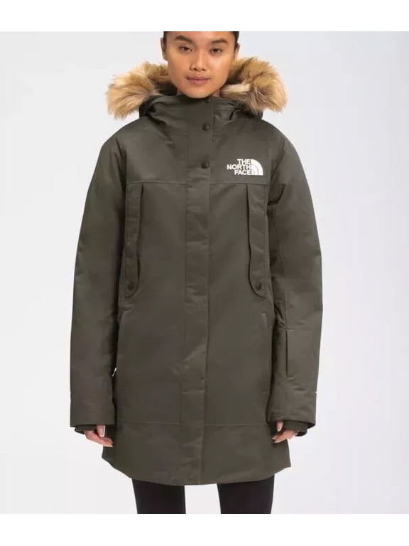 Womens New Outerboroughs Parka Taupe Green Size XXXLarge