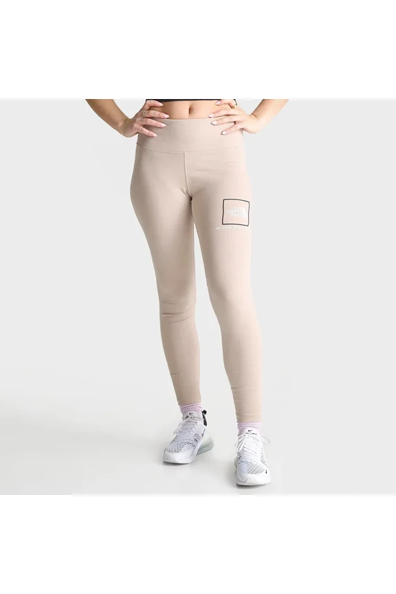Women's Outline Leggings (Pink/Taupe, Size: X-Small, XS)