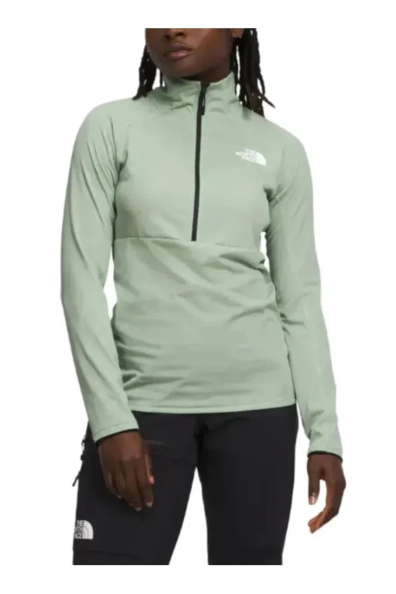 Women's Summit FutureFleece LT 1/2 Zip Pullover 2024 Misty Sage M