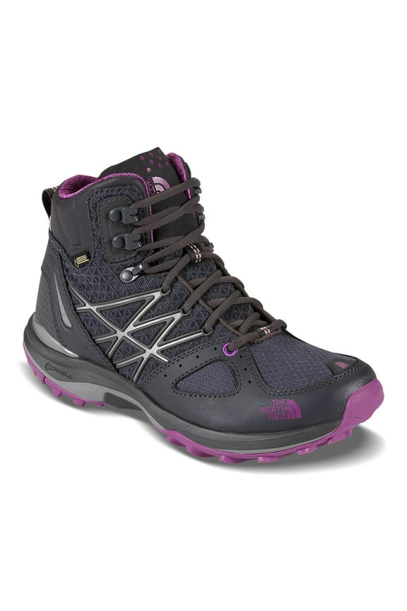 Women's Ultra Fastpack Mid GTX Hiking Shoes 5 Dark Shadow Grey/Byzantium Purple