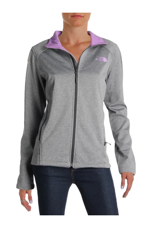 Womens Canyon Wall Casual Mock Turtleneck Basic Jacket