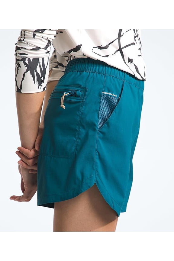 Womens Class V Pathfinder Pull-On Short, M, SHT, Blue Moss