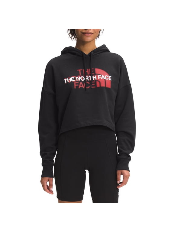Womens Coordinates Logo Hoodie Tnf Black L