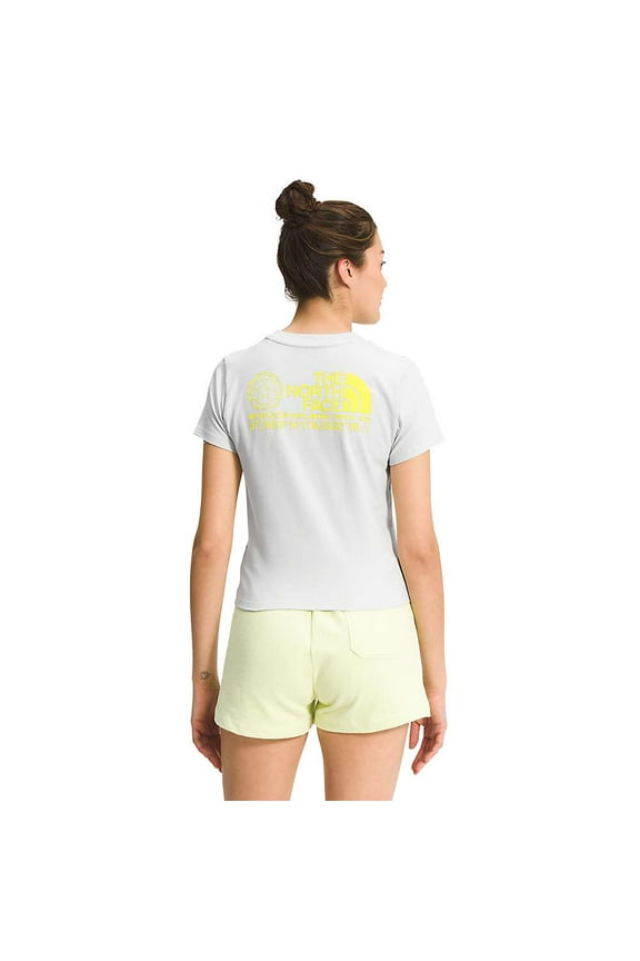 Womens Coordinates Logo Tee,Tin Grey,Large