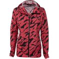 thumbnail image 1 of The North Face Womens Flyweight Hoodie,Raspberry Red Marker Mountain Print,Large, 1 of 1