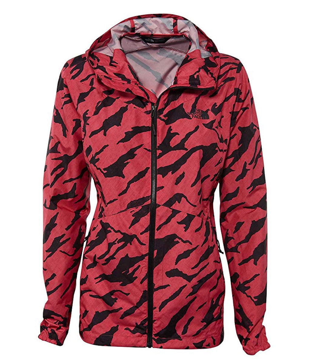 Red north face hoodie womens online