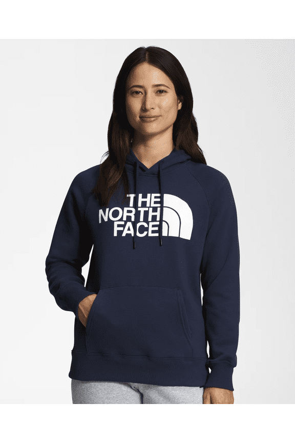 Plus Size Half Dome Pullover Hoodie, Size : Meduim, Summit Navy/TNF White