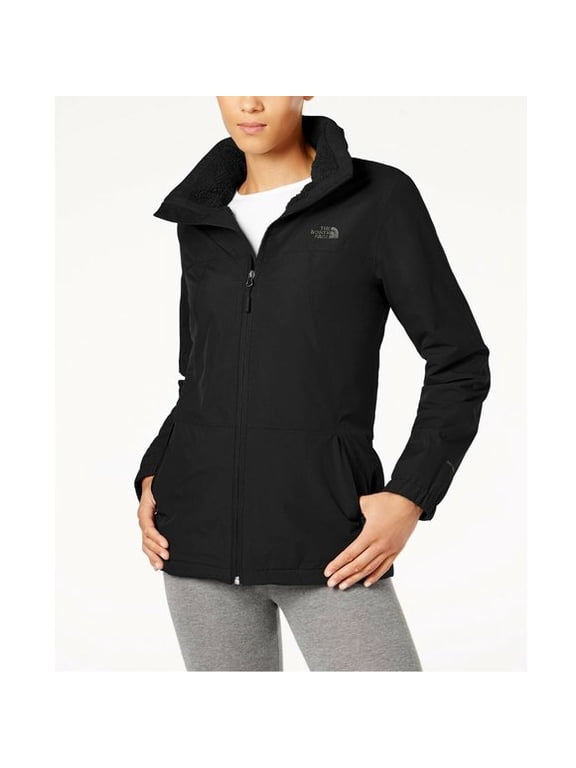 Womens Louisa Fleece-lined Rain Jacket Size XS