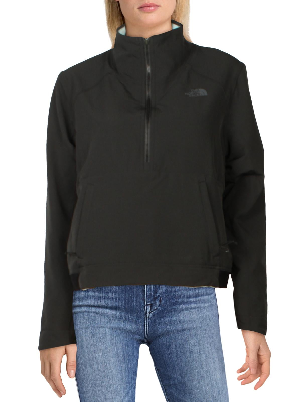 The North Face Womens Reversible Fleece Lined Fleece Jacket Black