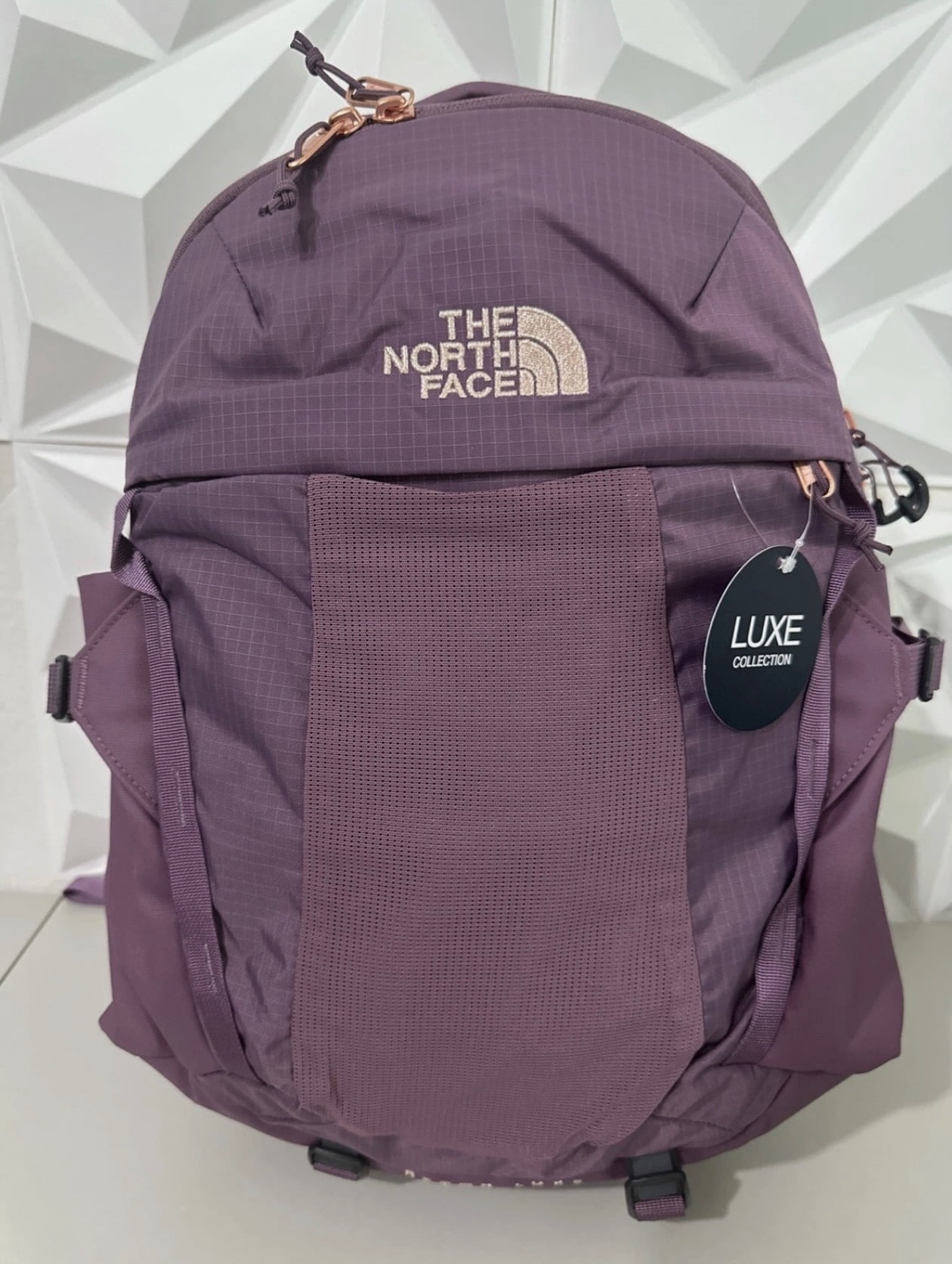 metallic north face backpack Women's Jester Luxe lined pocket for sunglasses The North Face Women's Borealis